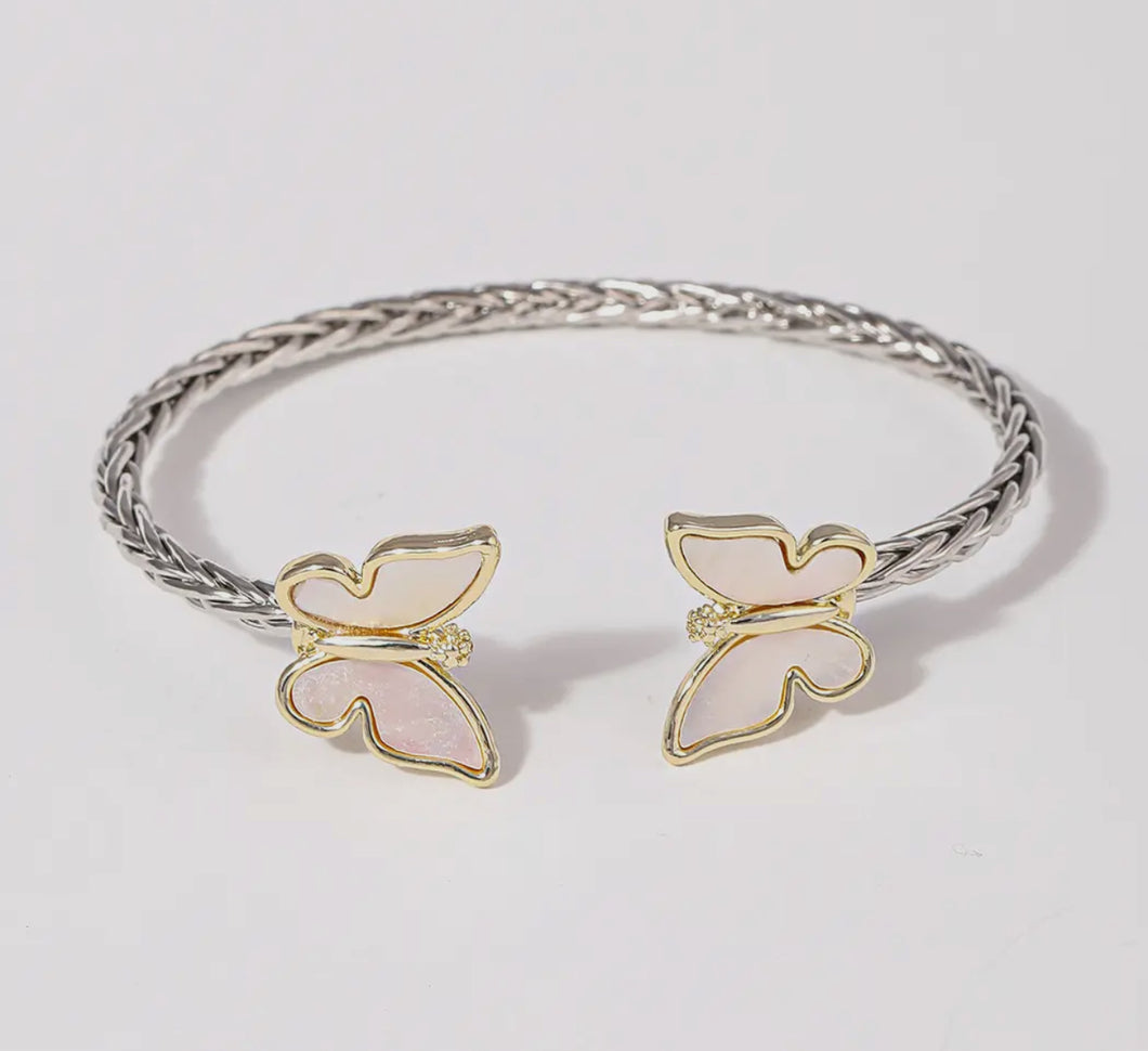 Kaylee Butterfly Bangle