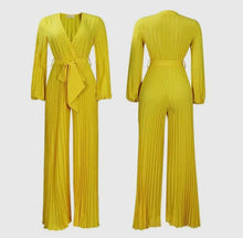 Load image into Gallery viewer, Loni Pleated Jumpsuit
