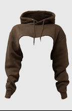 Load image into Gallery viewer, Theater Crop Hoodie
